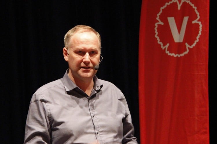 Permalänk till Jonas Sjöstedt besökte Flen Jonas Sjöstedt besökte Flen